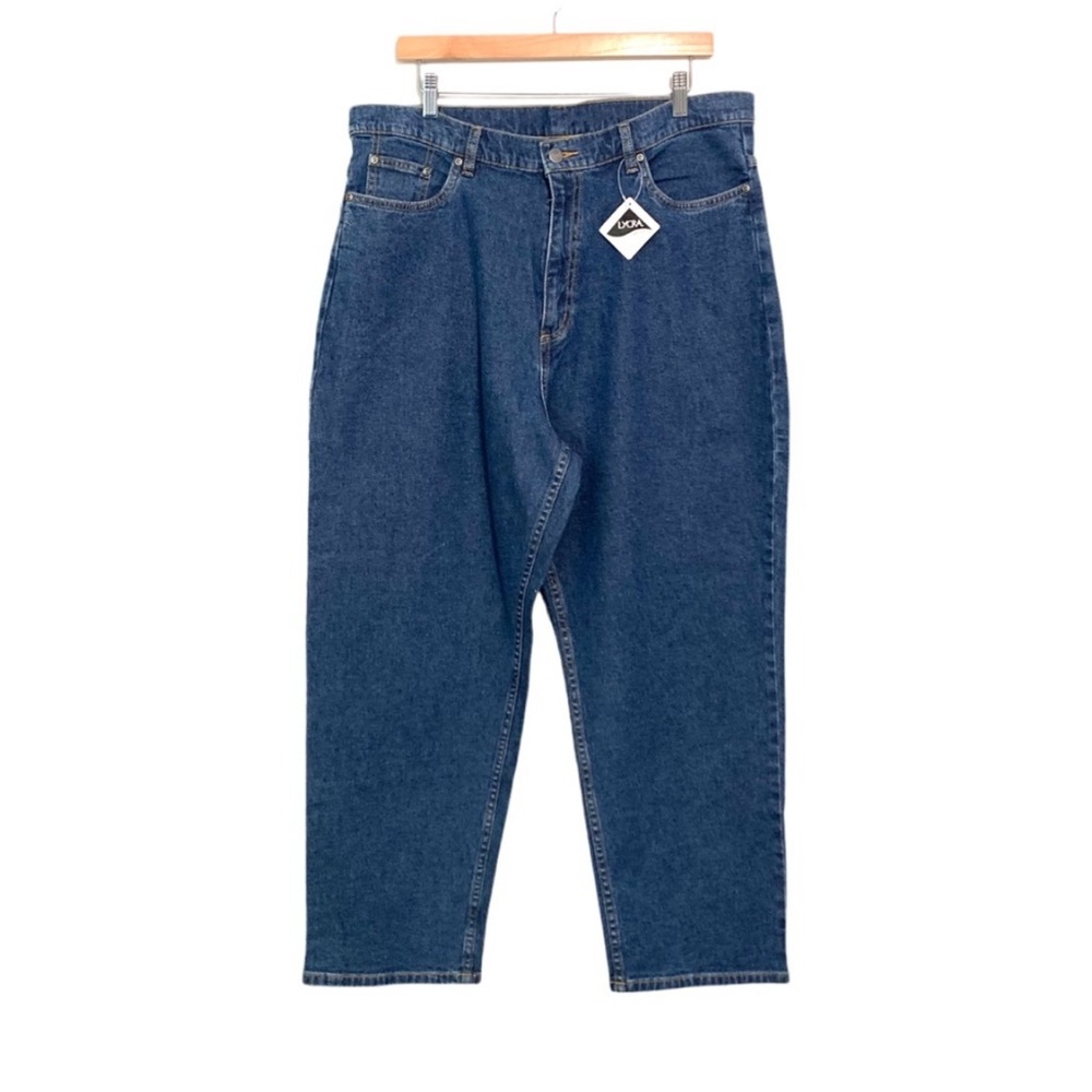 L.L. Bean Women’s Straight Leg Jeans Super High Rise Medium Wash 20 Petite NWT